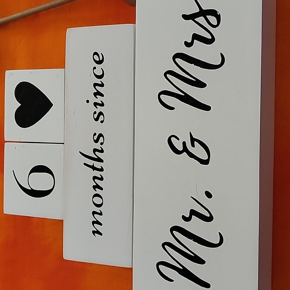 Countdown Block Set for Wedding - Picture 3 of 4